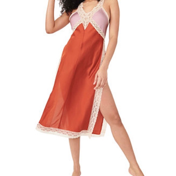 Free People Tri Me Midi Slip Dress - Picture 3 of 3